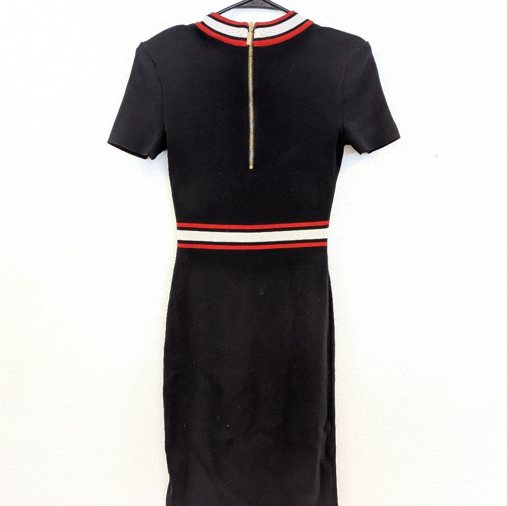 Alexia Admor Navy Dress with Red and White Accents - Picture 4 of 4
